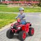 Honeyjoy 24V Kids Ride-On Electric ATV 4-Wheeler Quad Car with Wireless Connection Black/Blue/Pink/Red/Purple